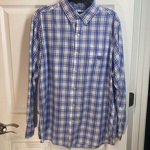 (👀3 For $20) Chaps Easy Care Twill Long Sleeve Button down (L)
